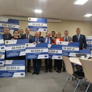 Uroczystość w Redzie – dodatkowe środki dla Beneficjentów w ramach RPO WP 2014-2020