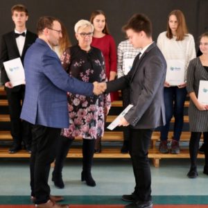 Wręczono stypendia Burmistrza Miasta Redy