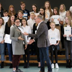 Wręczono stypendia Burmistrza Miasta Redy