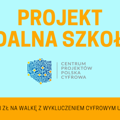 ZDALNA SZKOŁA – wyposażamy uczniów w tablety!