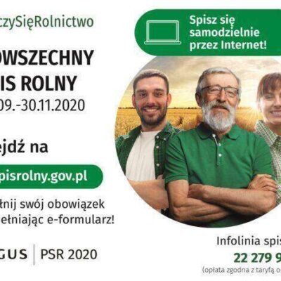 Startuje Powszechny Spis Rolny
