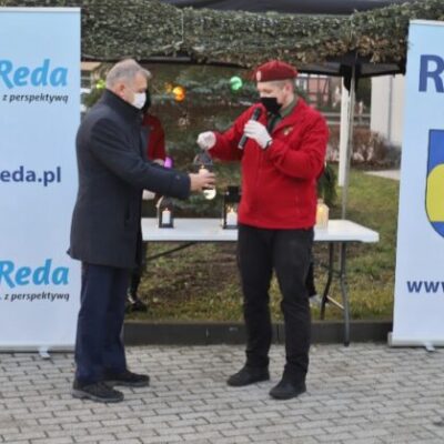 Betlejemskie Światło Pokoju w Redzie