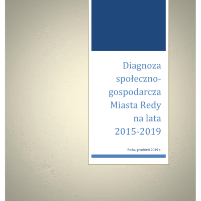 Diagnoza społeczno-gospodarcza Miasta Redy na lata 2015-2019