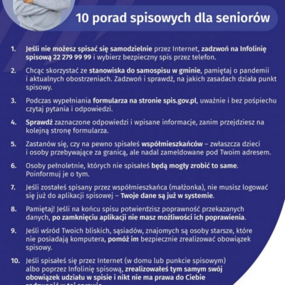 10 porad spisowych dla seniorów