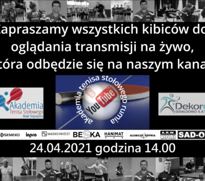 Zapraszamy do kibicowania!