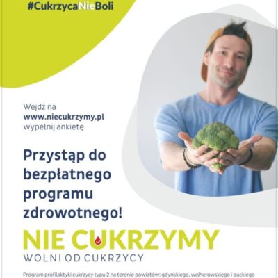 Program zdrowotny NIE CUKRZYMY-WOLNI OD CUKRU