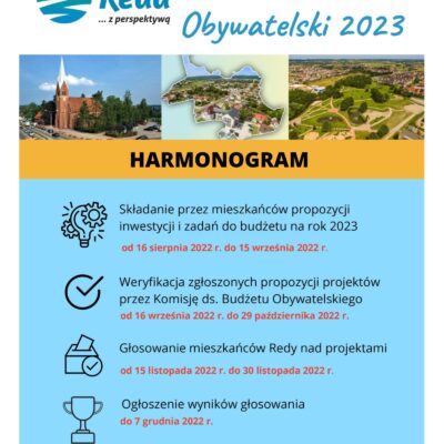 ZBIERAMY PROJEKTY DO BUDŻETU OBYWATELSKIEGO 2023