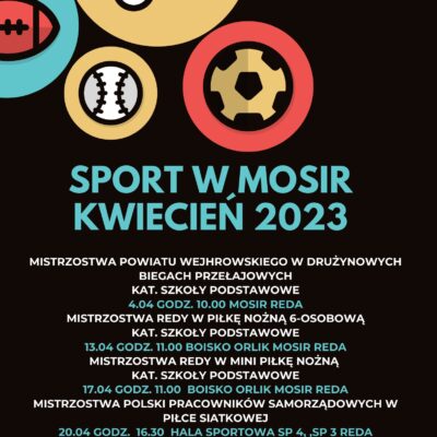 Kwiecień z MOSiR Reda