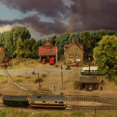 Wystawa realistycznych makiet kolejowych