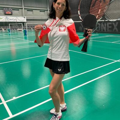 Mistrzyni ping-ponga Gosia Mika