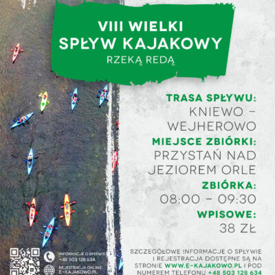 VIII WIELKI SPŁYW KAJAKOWY-ZAPISY