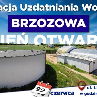Dzień otwarty stacji uzdatniania wody ,,Brzozowa” w Gościcinie