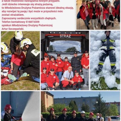 Trwa nabór do Młodzieżowej Drużyny Pożarniczej