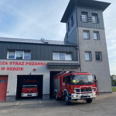 Rozbudowa strażnicy OSP, 30.08.2024, fot. UMR