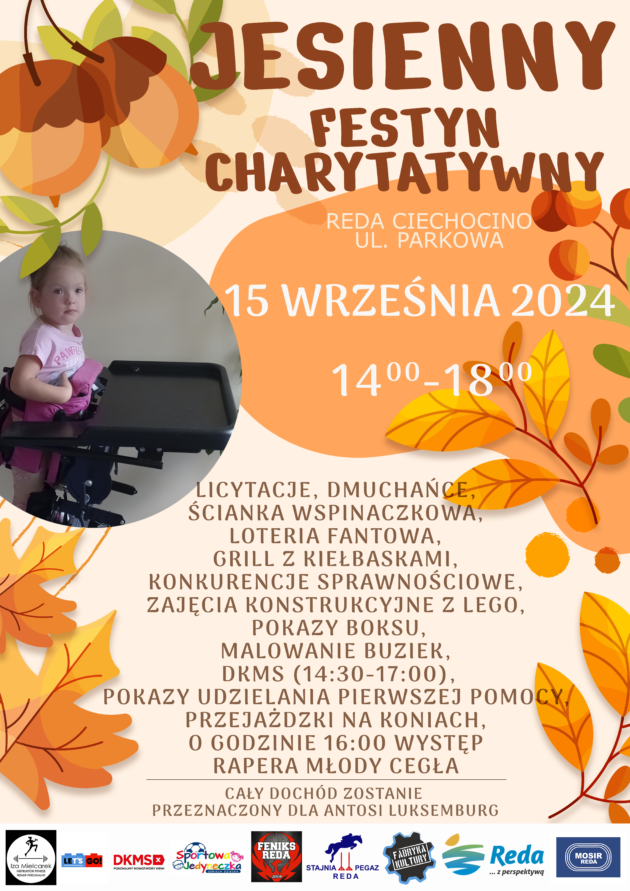 15 września – Jesienny Festyn Charytatywny w Ciechocinie