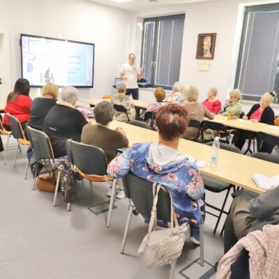 Warsztaty pisarskie w Miejskiej Bibliotece Publicznej, 16.10.2024, fot. Michał Kaczmarek