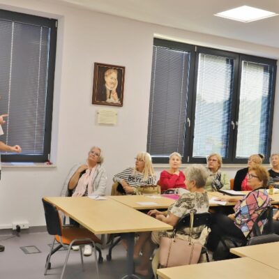 Warsztaty pisarskie w Miejskiej Bibliotece Publicznej, 16.10.2024, fot. Michał Kaczmarek