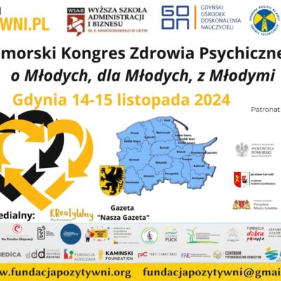 Reda partnerem „Pomorskiego Kongresu Zdrowia Psychicznego o Młodych, dla Młodych, z Młodymi”