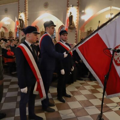 11.11.2024, Msza święta za Ojczyznę - Kościół pw. Wniebowzięcia NMP i św. Katarzyny Aleksandryjskiej, fot. Michał Kaczmarek