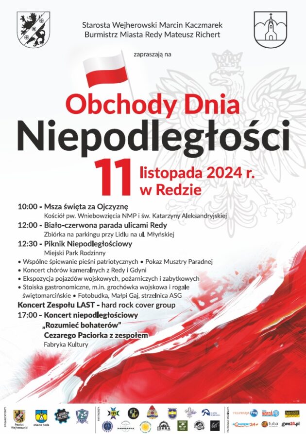 Obchody Dnia Niepodległości W Redzie 2024