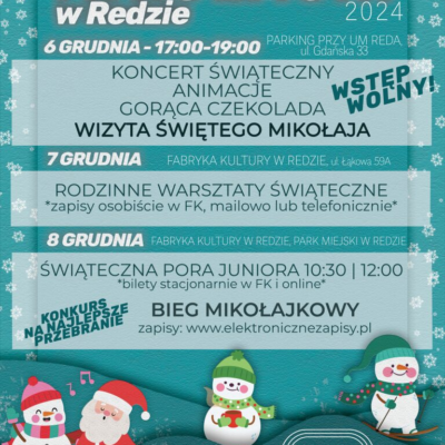 Mikołajkowy weekend w Redzie