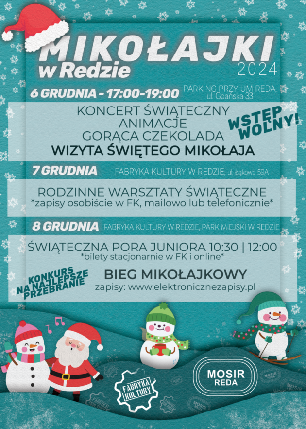 Mikołajkowy weekend w Redzie