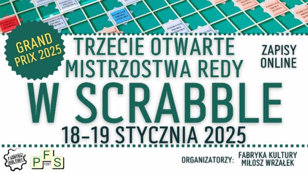 III Otwarte Mistrzostwa Redy w Scrabble 18-19.01.2025 Fabryka Kultury, fot. Michał Kaczmarek