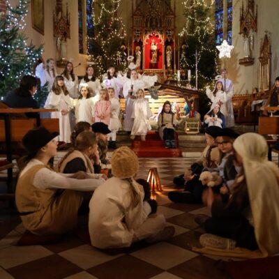 Koncert Powitajmy Maleńkiego, 6.01.2025 Kościół Parafii Wniebowzięcia NMP w Redzie, fot. Michał Kaczmarek