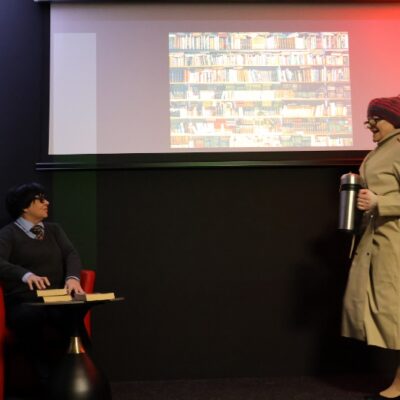 spektakl w Bibliotece, 22.01.2025, fot. Michał Kaczmarek