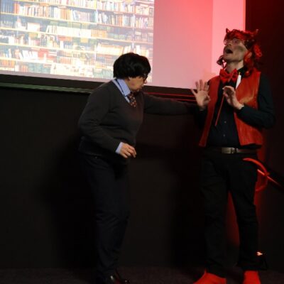 spektakl w Bibliotece, 22.01.2025, fot. Michał Kaczmarek