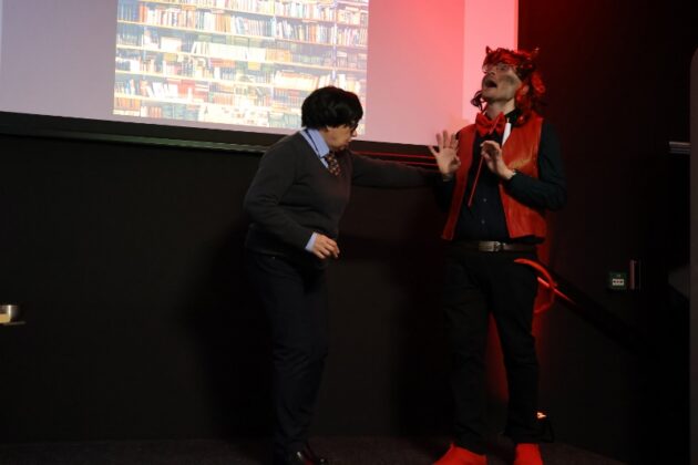 spektakl w Bibliotece, 22.01.2025, fot. Michał Kaczmarek