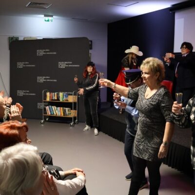 spektakl w Bibliotece, 22.01.2025, fot. Michał Kaczmarek