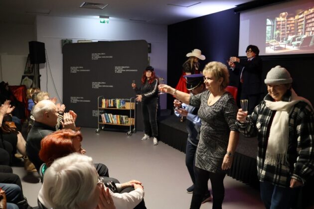 spektakl w Bibliotece, 22.01.2025, fot. Michał Kaczmarek