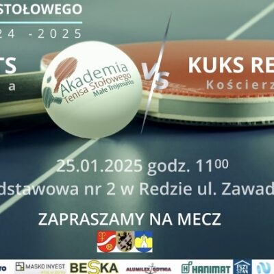 II Liga Tenisa stołowego, 25.01.2025, fot. Michał Kaczmarek