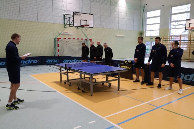 II Liga Tenisa stołowego, 25.01.2025, fot. Michał Kaczmarek
