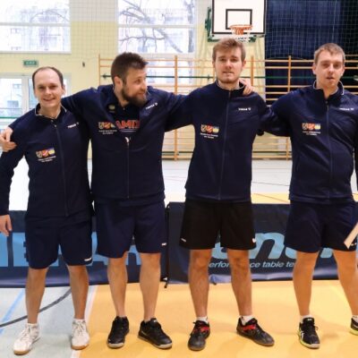 II Liga Tenisa stołowego, 25.01.2025, fot. Michał Kaczmarek