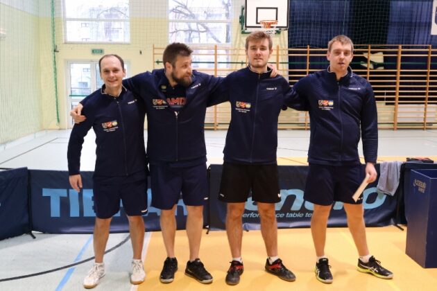 II Liga Tenisa stołowego, 25.01.2025, fot. Michał Kaczmarek