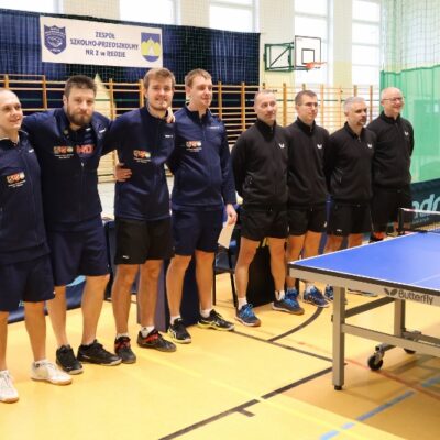 II Liga Tenisa stołowego, 25.01.2025, fot. Michał Kaczmarek