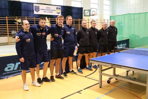 II Liga Tenisa stołowego, 25.01.2025, fot. Michał Kaczmarek