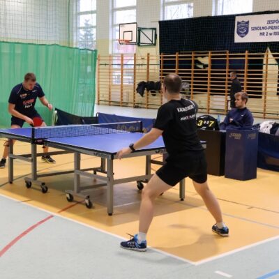 II Liga Tenisa stołowego, 25.01.2025, fot. Michał Kaczmarek