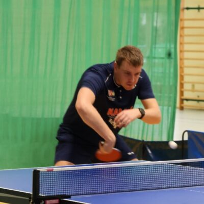 II Liga Tenisa stołowego, 25.01.2025, fot. Michał Kaczmarek
