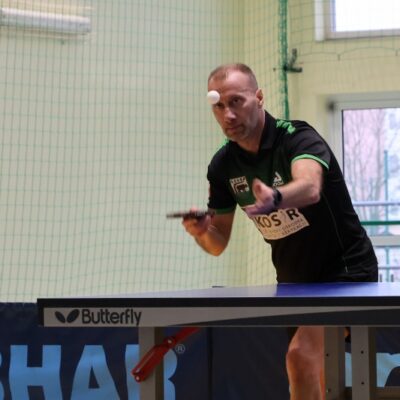 II Liga Tenisa stołowego, 25.01.2025, fot. Michał Kaczmarek