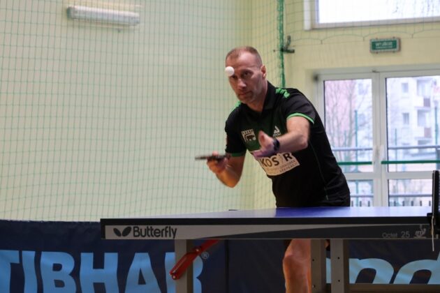 II Liga Tenisa stołowego, 25.01.2025, fot. Michał Kaczmarek