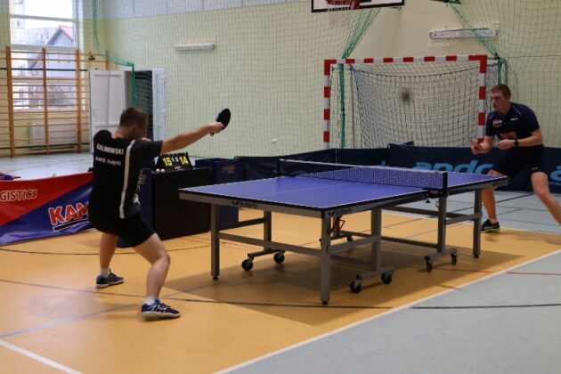 II Liga Tenisa stołowego, 25.01.2025, fot. Michał Kaczmarek