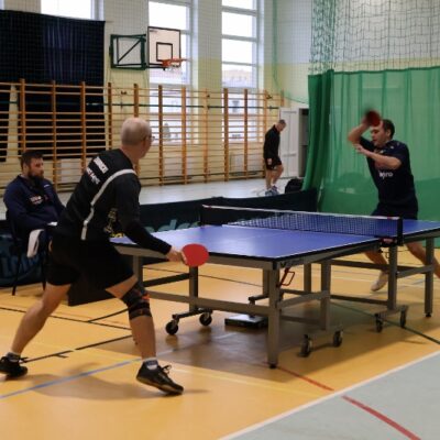 II Liga Tenisa stołowego, 25.01.2025, fot. Michał Kaczmarek