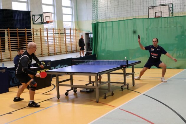 II Liga Tenisa stołowego, 25.01.2025, fot. Michał Kaczmarek