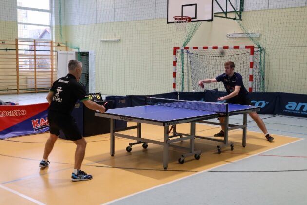 II Liga Tenisa stołowego, 25.01.2025, fot. Michał Kaczmarek