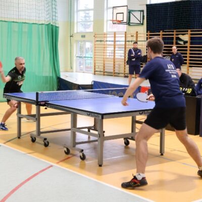II Liga Tenisa stołowego, 25.01.2025, fot. Michał Kaczmarek