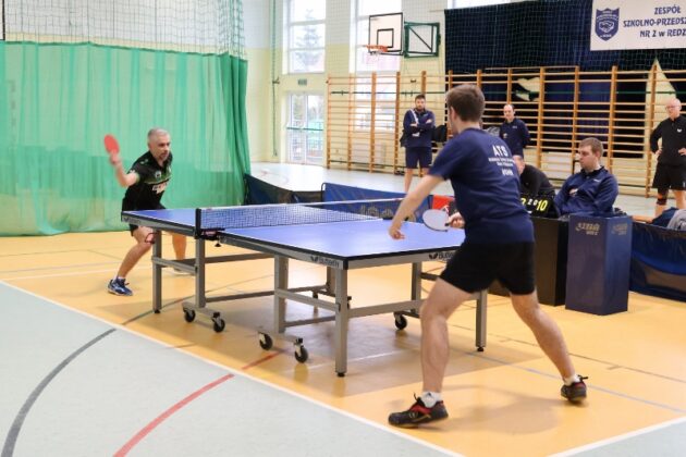 II Liga Tenisa stołowego, 25.01.2025, fot. Michał Kaczmarek