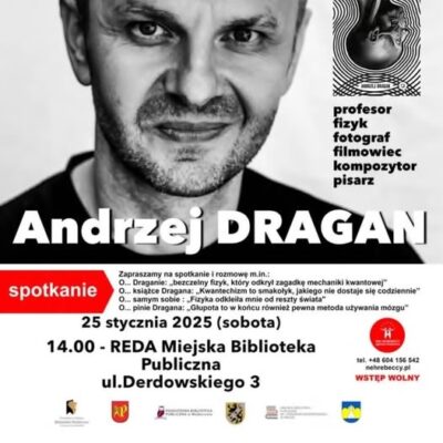 Spotkanie z Andrzejem Draganem MBP, 25.01.2025, fot. Michał Kaczmarek